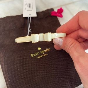 kate spade | Bangle NWT | Gold & Cream Moon River